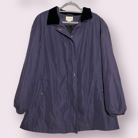 St. John's Bay Jackets & Blazers - Vintage St. John’s Bay Purple Jacket 1X